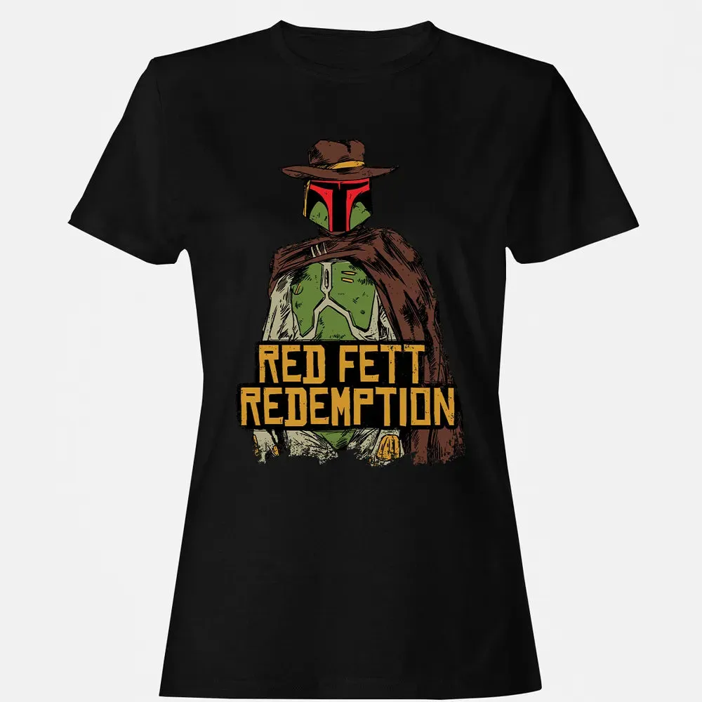 Red Fett Redemption Women's T-shirt - 16