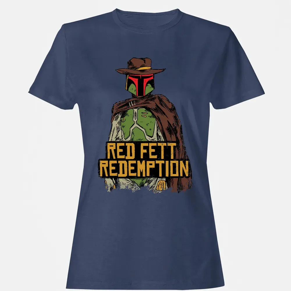 Red Fett Redemption Women's T-shirt - 10