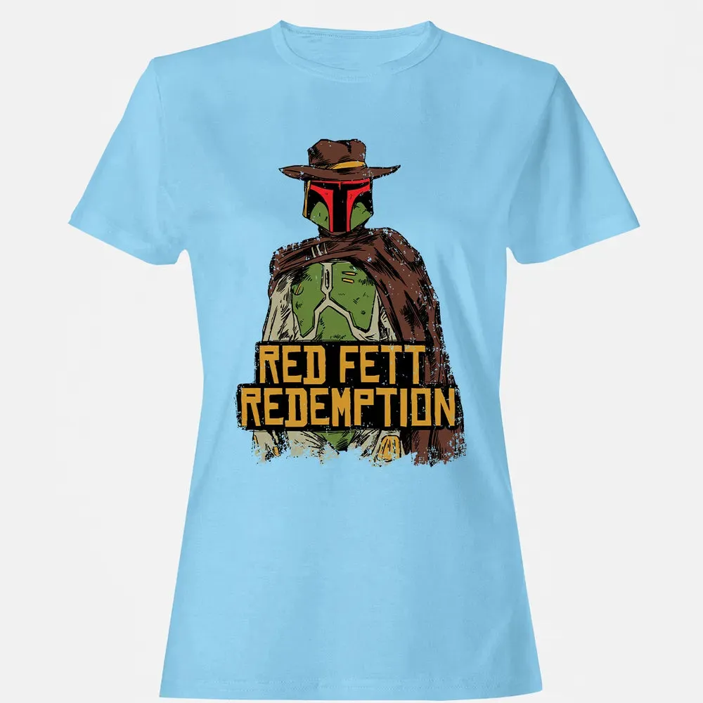Red Fett Redemption Women's T-shirt - 8