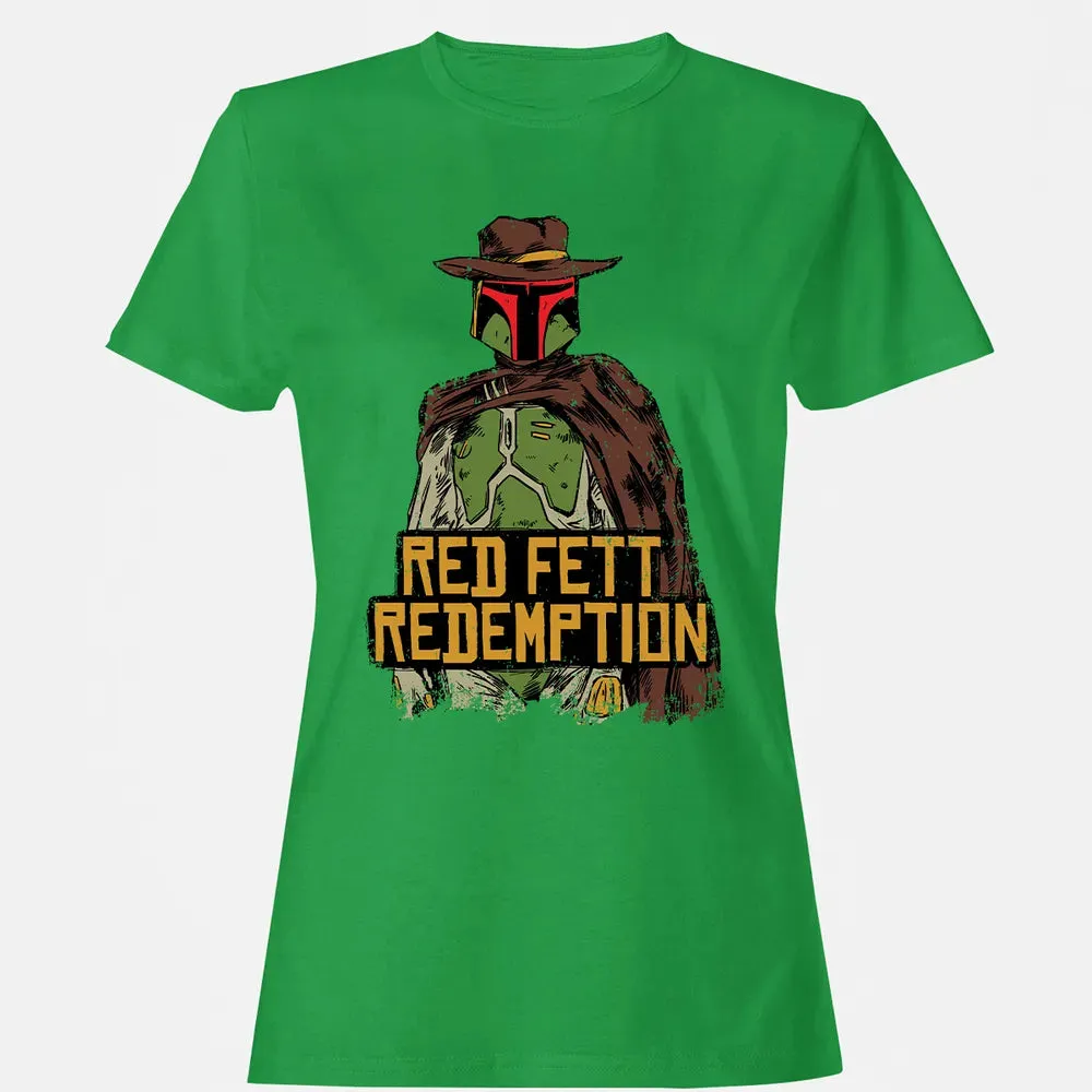 Red Fett Redemption Women's T-shirt - 7