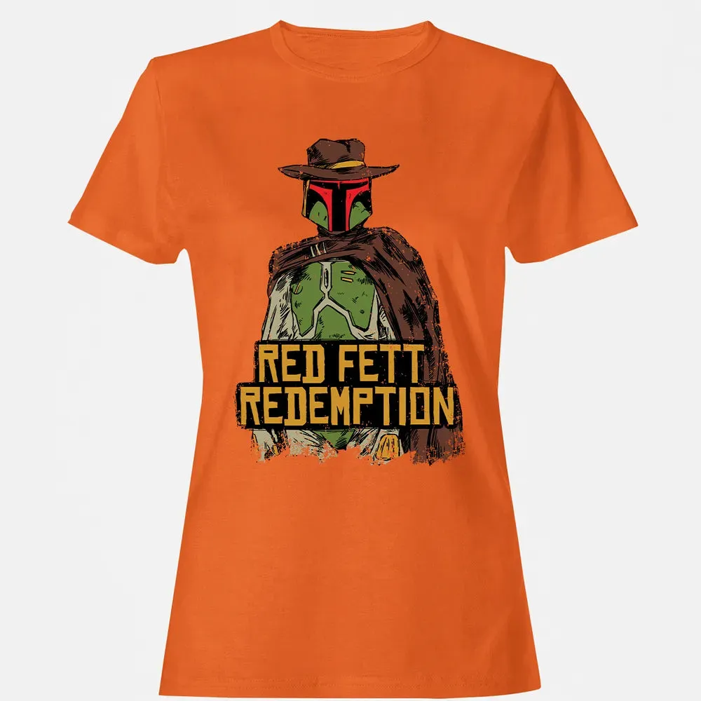 Red Fett Redemption Women's T-shirt - 11