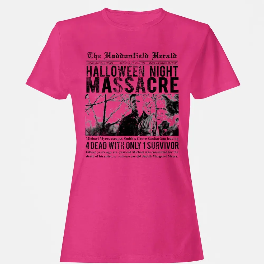 The Haddonfield Herald Women's T-shirt - 6