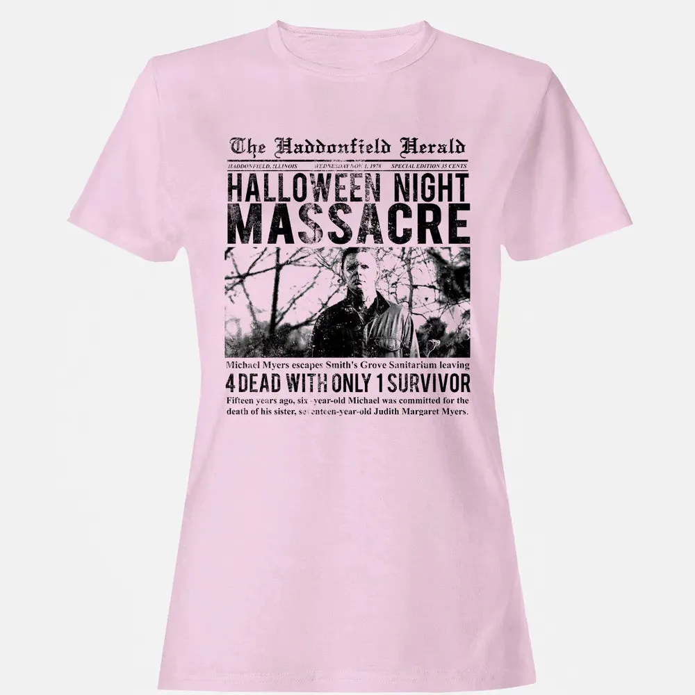 The Haddonfield Herald Women's T-shirt - 9