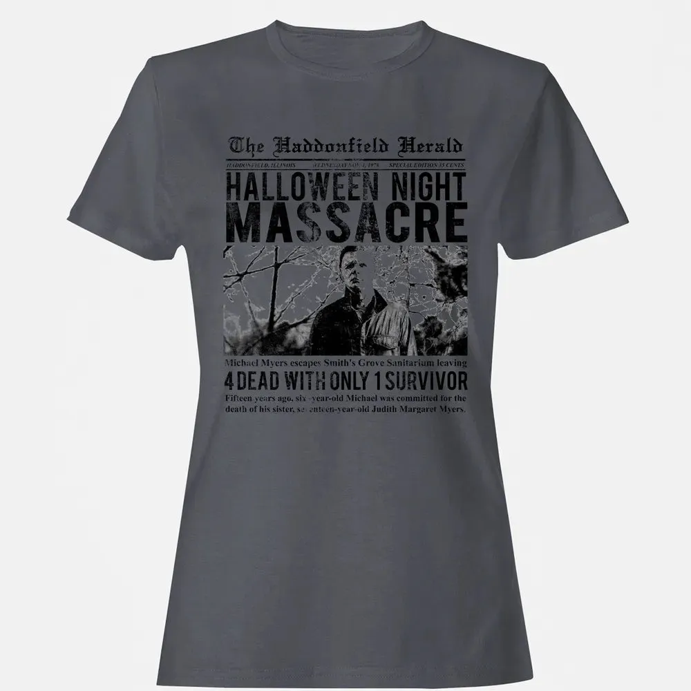 The Haddonfield Herald Women's T-shirt - 5