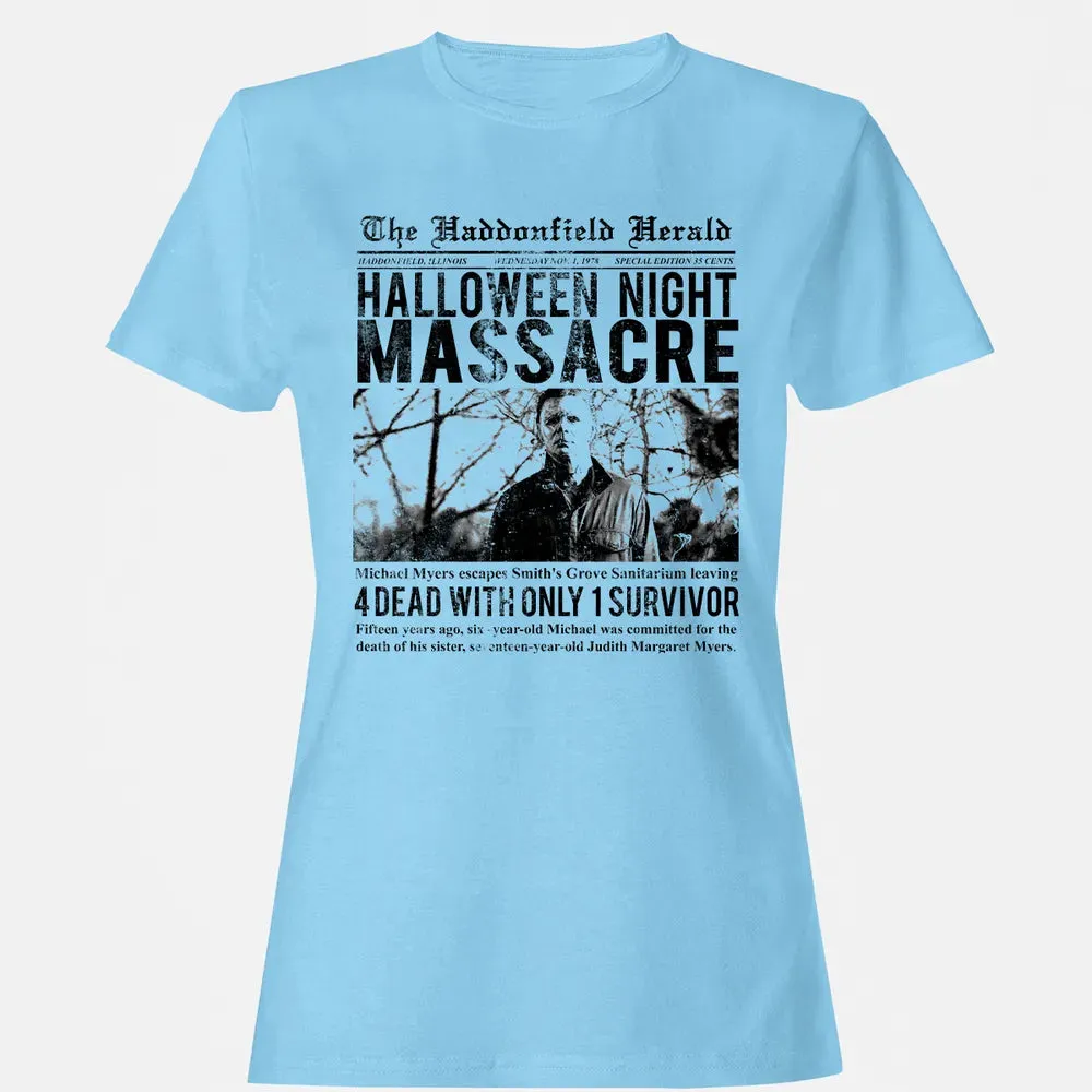 The Haddonfield Herald Women's T-shirt - 8