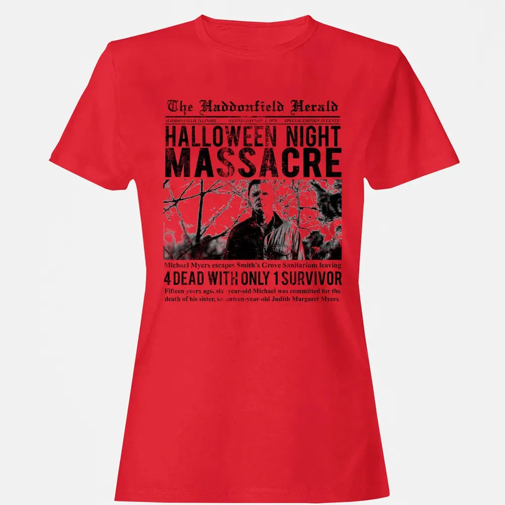 The Haddonfield Herald Women's T-shirt - 13