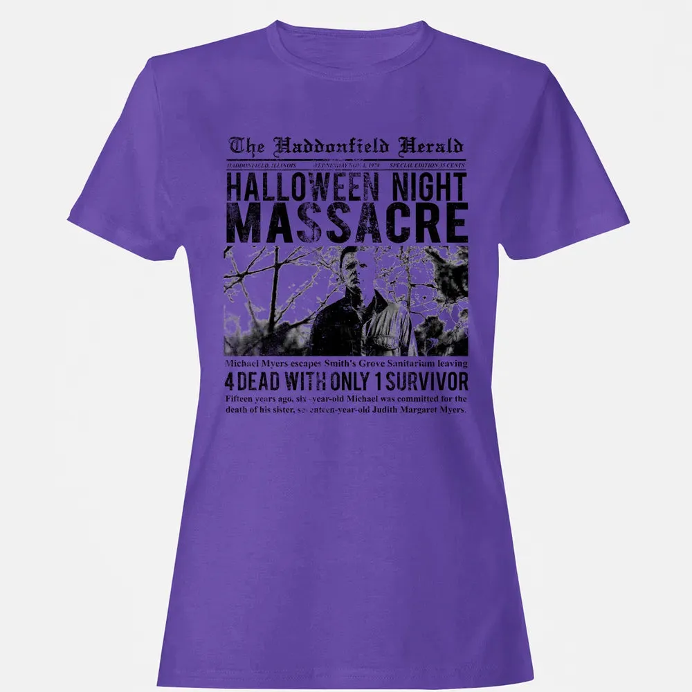 The Haddonfield Herald Women's T-shirt - 12