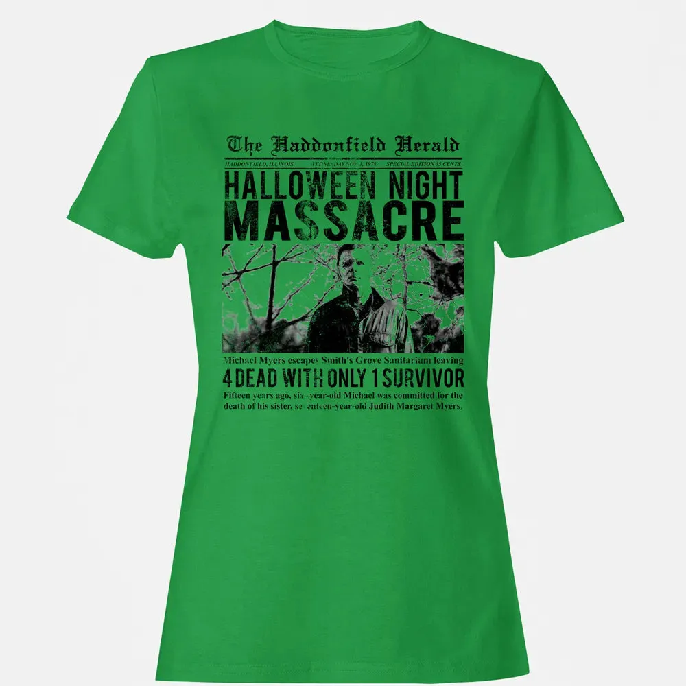The Haddonfield Herald Women's T-shirt - 7