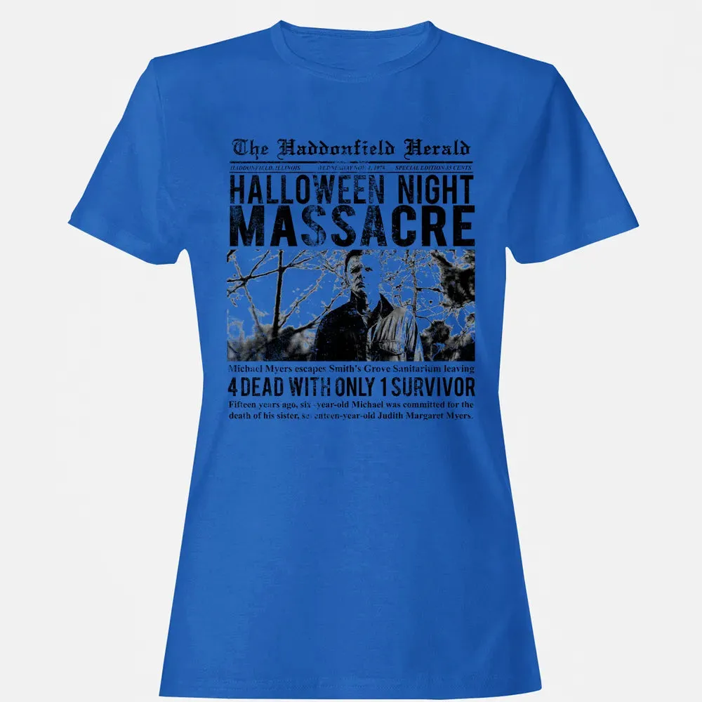 The Haddonfield Herald Women's T-shirt - 14