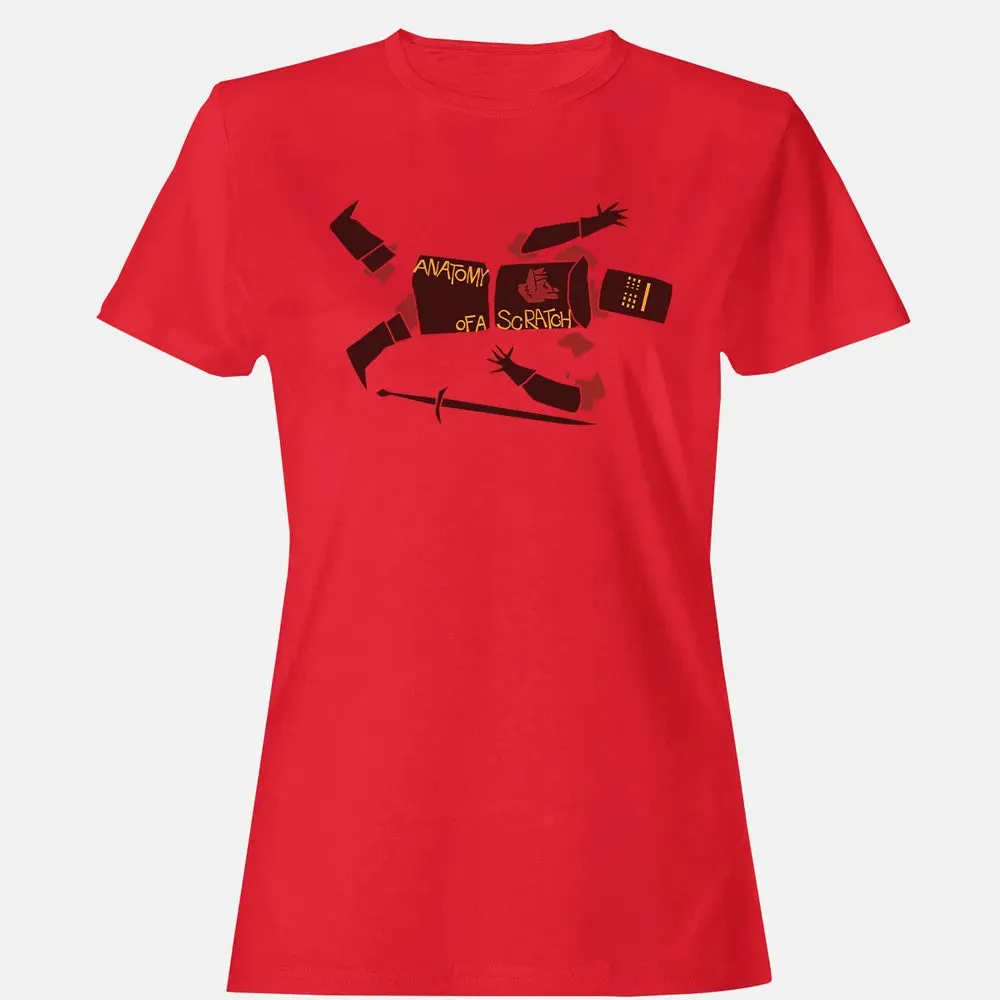 Anatomy of a Scratch Women's T-shirt - 13