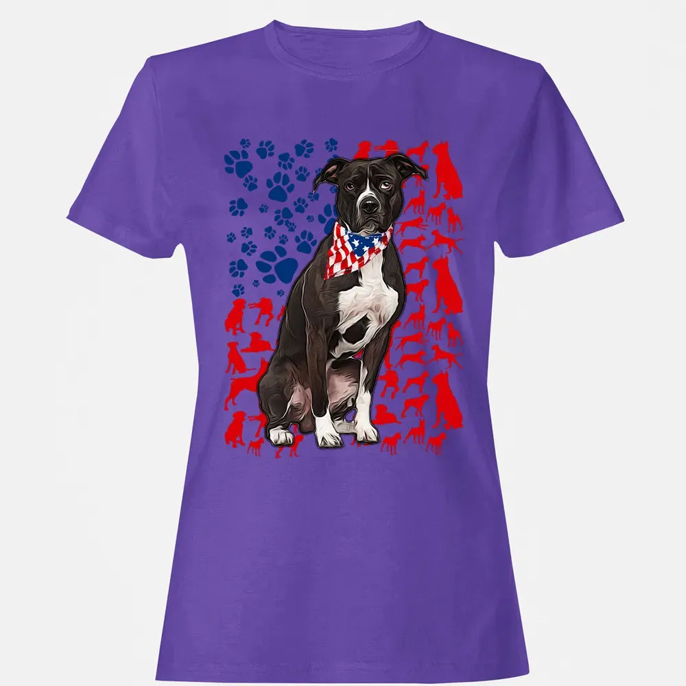 Pitbull 4th of July Women's T-shirt - 12