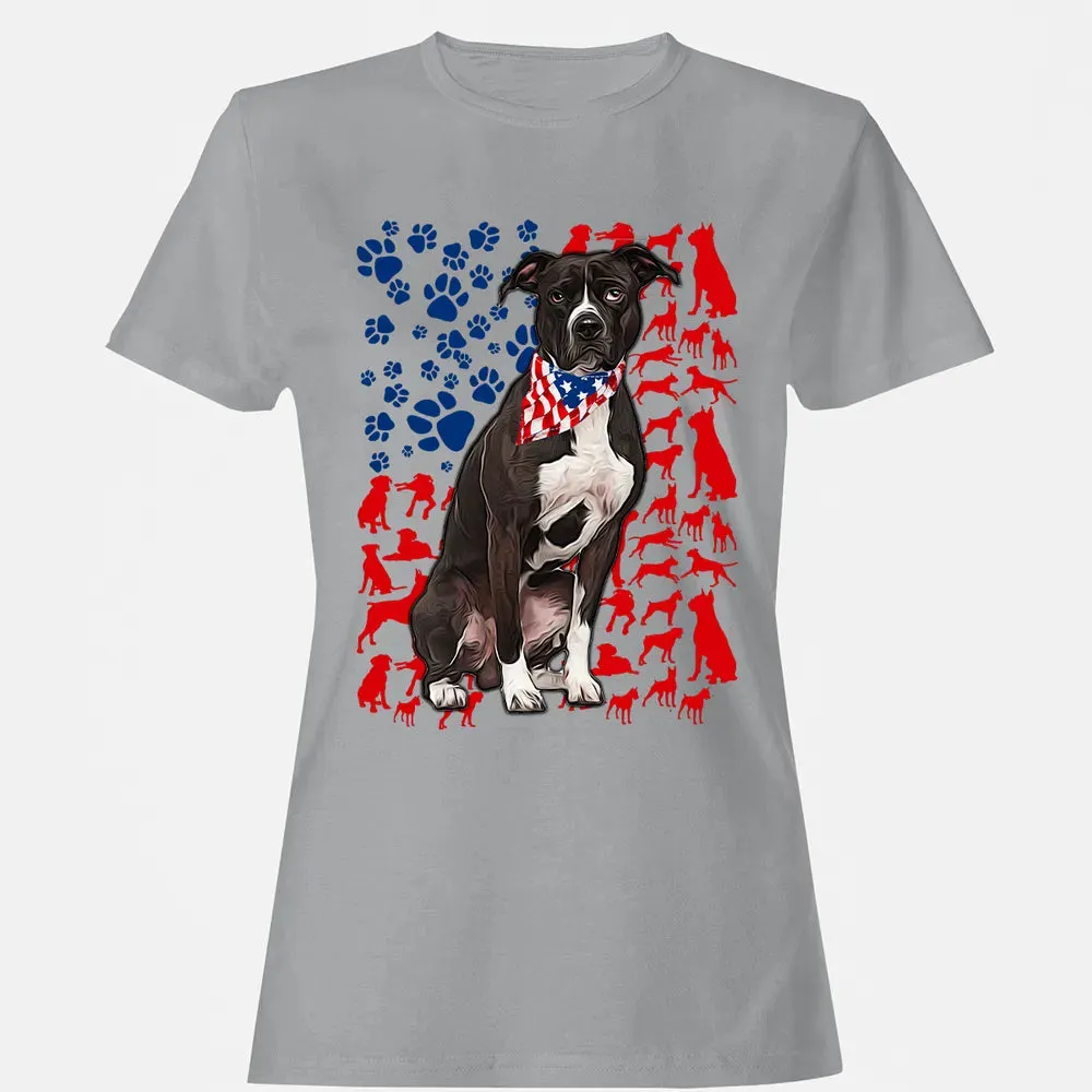 Pitbull 4th of July Women's T-shirt - 15