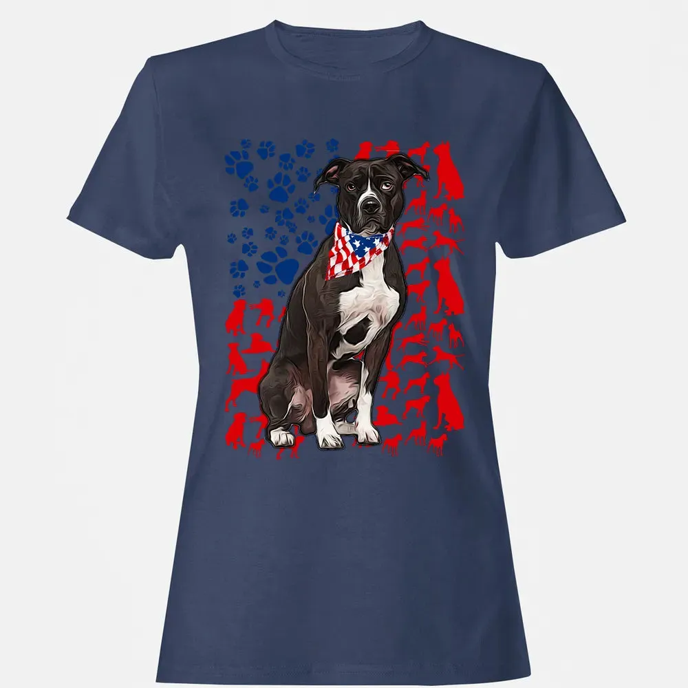 Pitbull 4th of July Women's T-shirt - 10