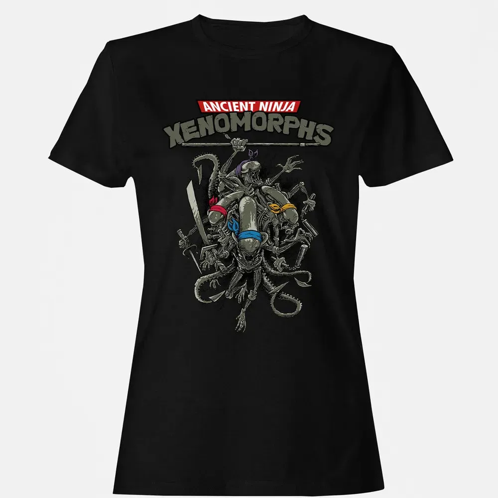 Ancient Ninja Xenomorphs Women's T-shirt - 16