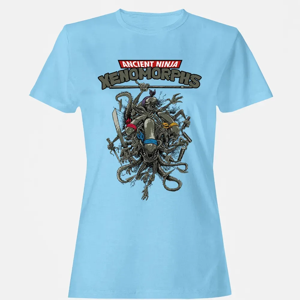 Ancient Ninja Xenomorphs Women's T-shirt - 8