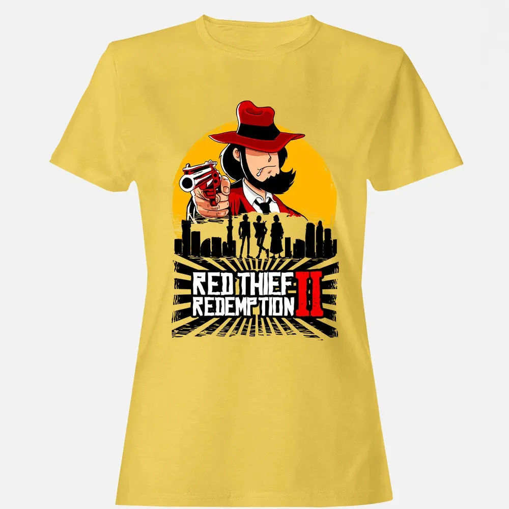 Red Thief Redemption Women's T-shirt - 4