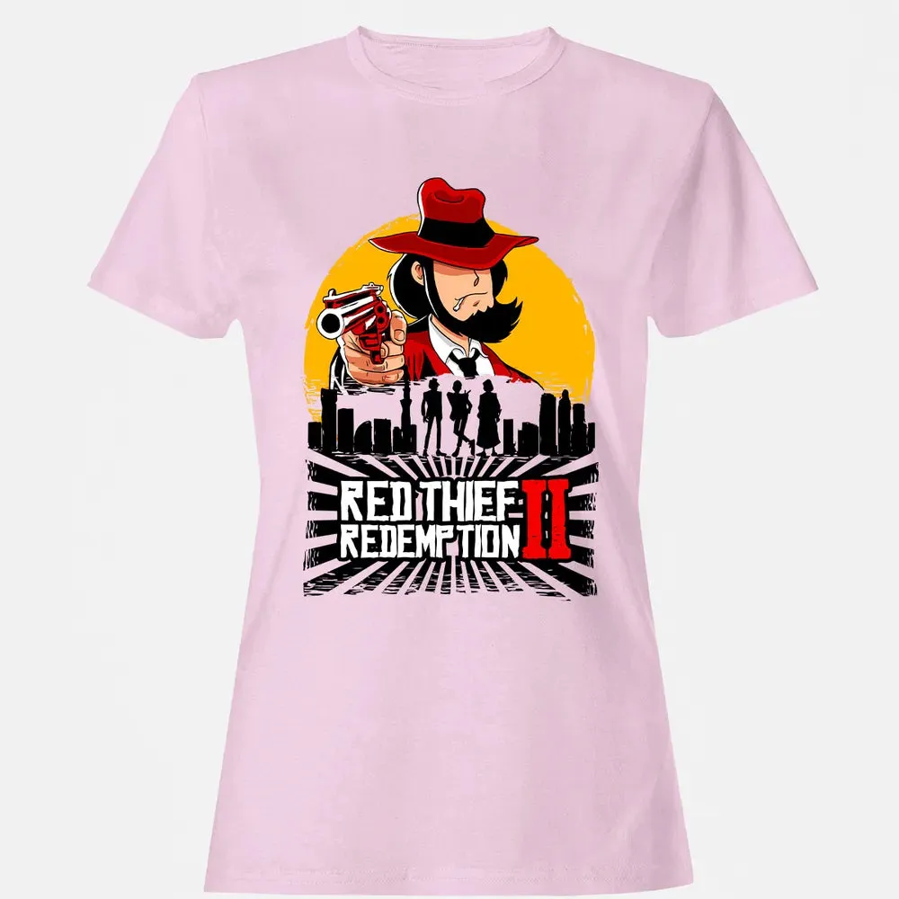 Red Thief Redemption Women's T-shirt - 9
