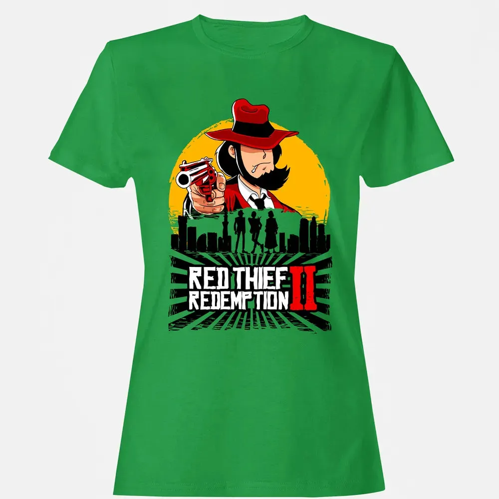 Red Thief Redemption Women's T-shirt - 7