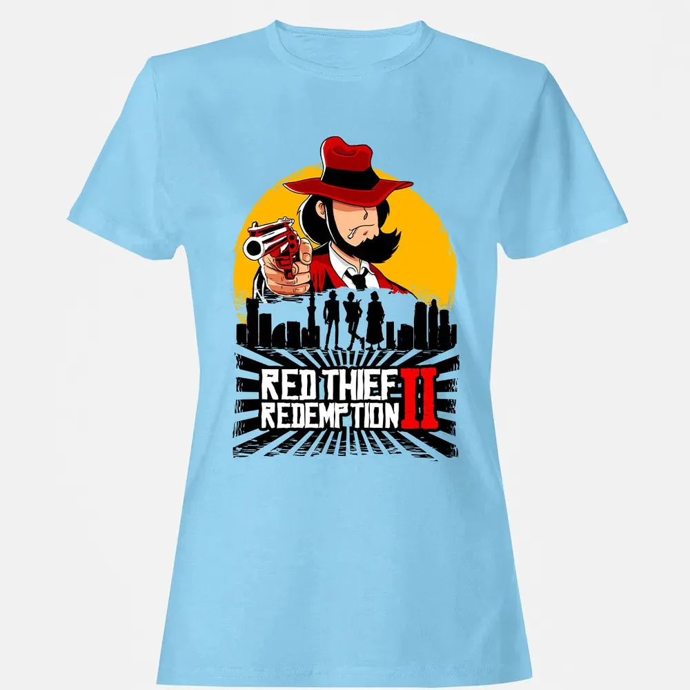 Red Thief Redemption Women's T-shirt - 8
