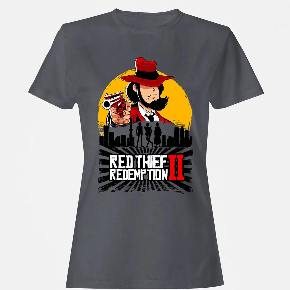 Red Thief Redemption Women's T-shirt - 5
