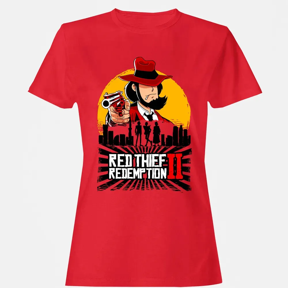 Red Thief Redemption Women's T-shirt - 13