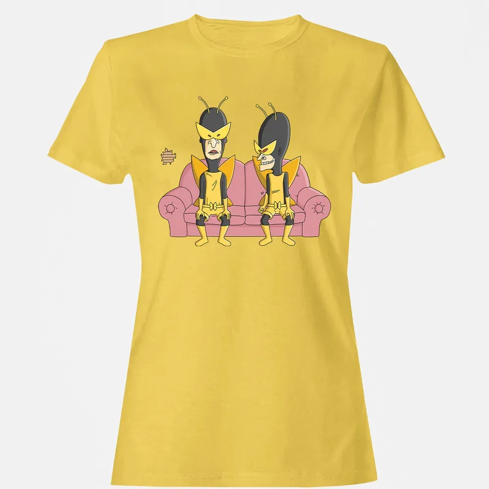 Butthead Beavis Bros Women's T-shirt - 4