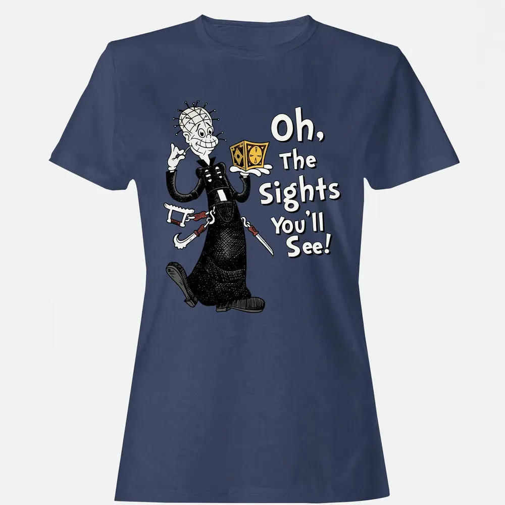 The Sights Youâ€™ll See Women's T-shirt - 10