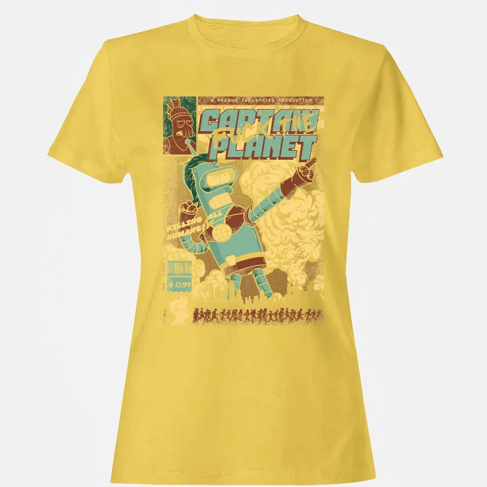 Captain Planet Women's T-shirt - 4