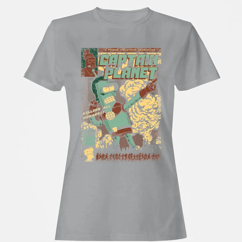 Captain Planet Women's T-shirt - 15