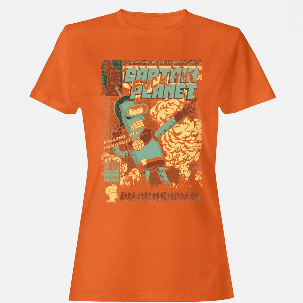 Captain Planet Women's T-shirt - 11