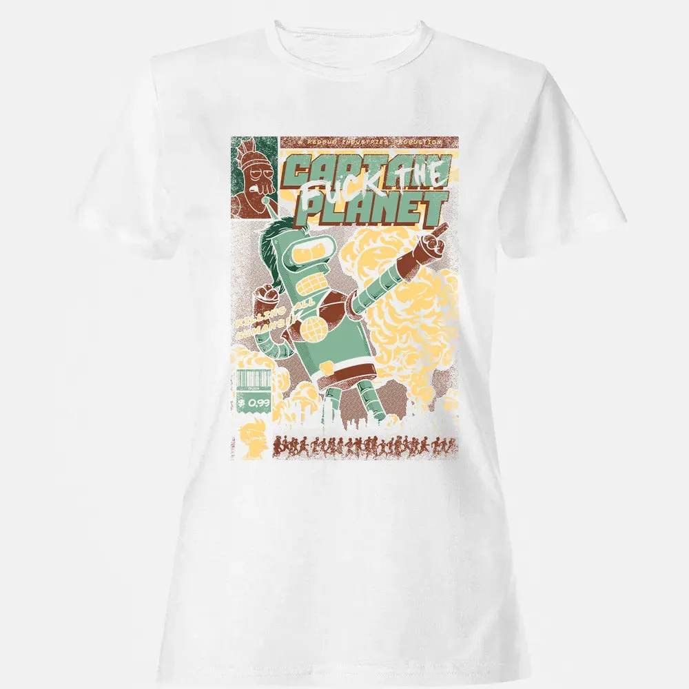 Captain Planet Women's T-shirt - 16