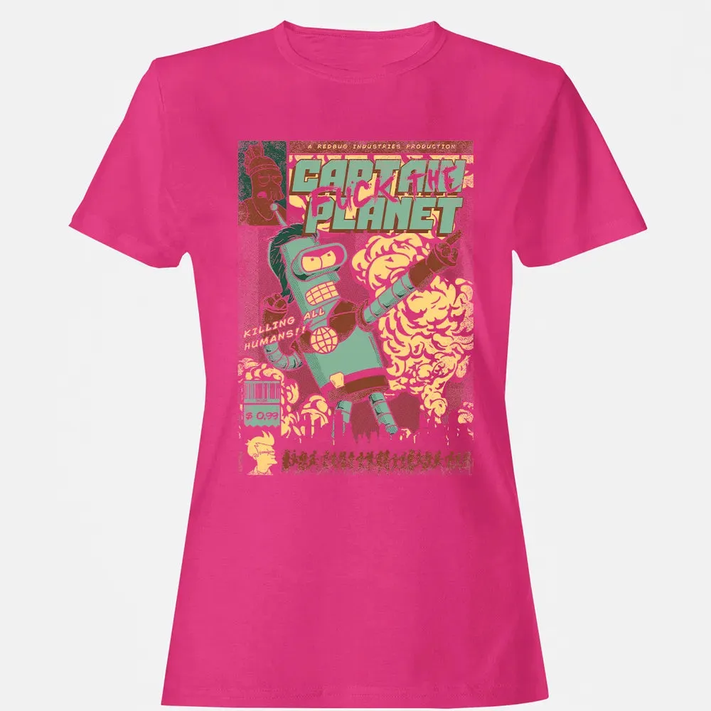 Captain Planet Women's T-shirt - 6