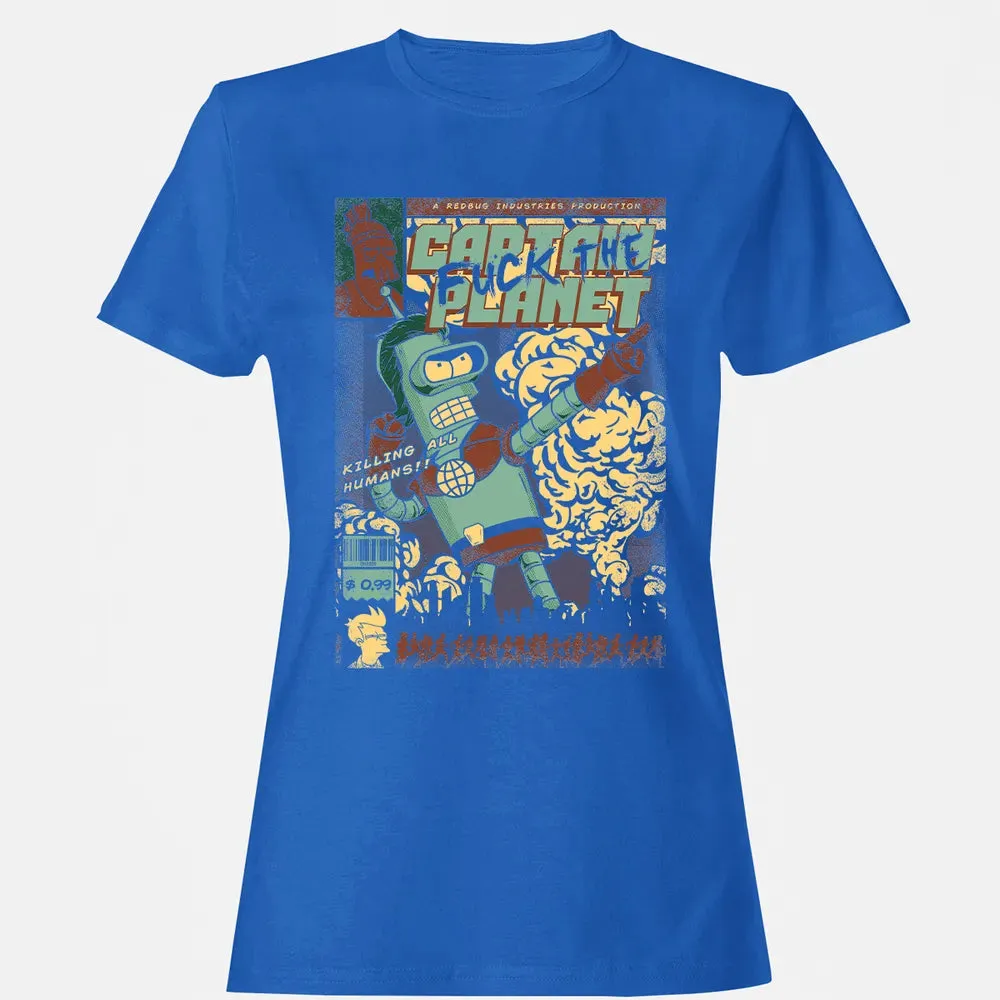 Captain Planet Women's T-shirt - 14