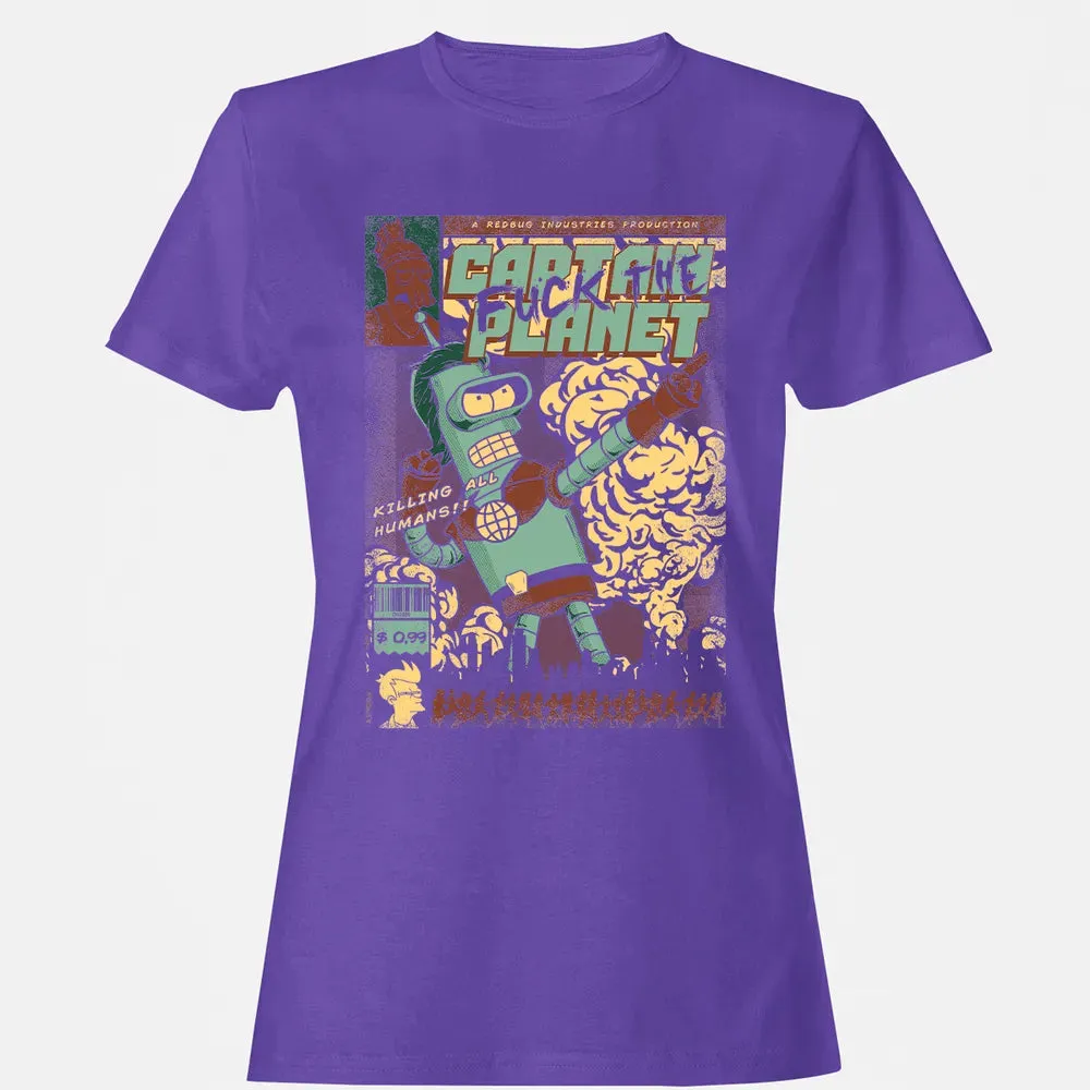 Captain Planet Women's T-shirt - 12