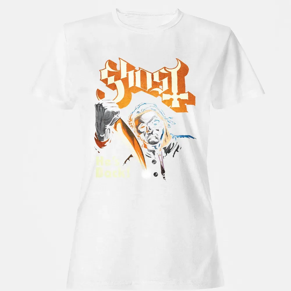 Heâ€™s Back Women's T-shirt - 16