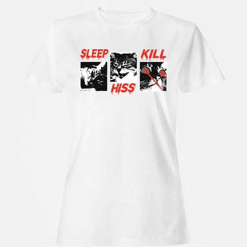 Sleep Hiss Kill Women's T-shirt - 16