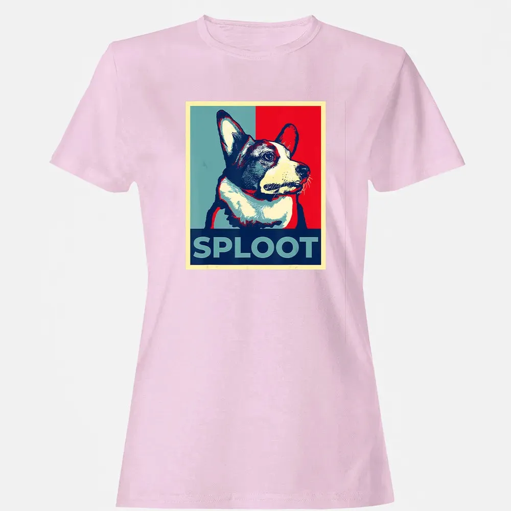 Funny Corgi Meme Election 2020 Obama Hope Campaign Poster Women's T-shirt - 9