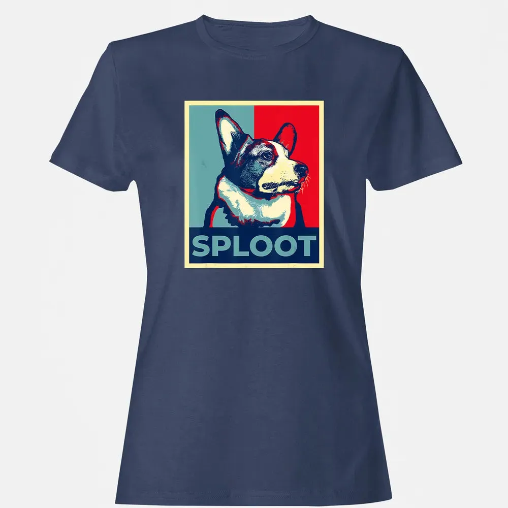 Funny Corgi Meme Election 2020 Obama Hope Campaign Poster Women's T-shirt - 10