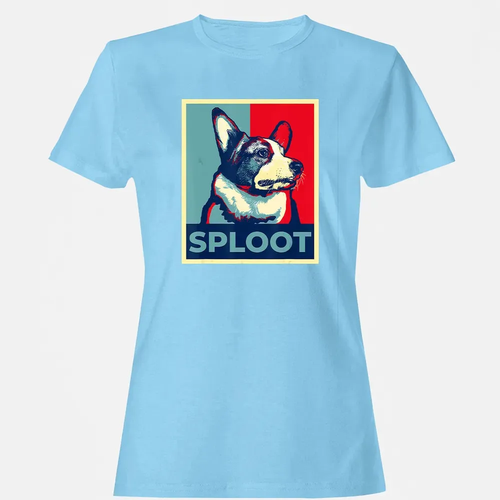 Funny Corgi Meme Election 2020 Obama Hope Campaign Poster Women's T-shirt - 8