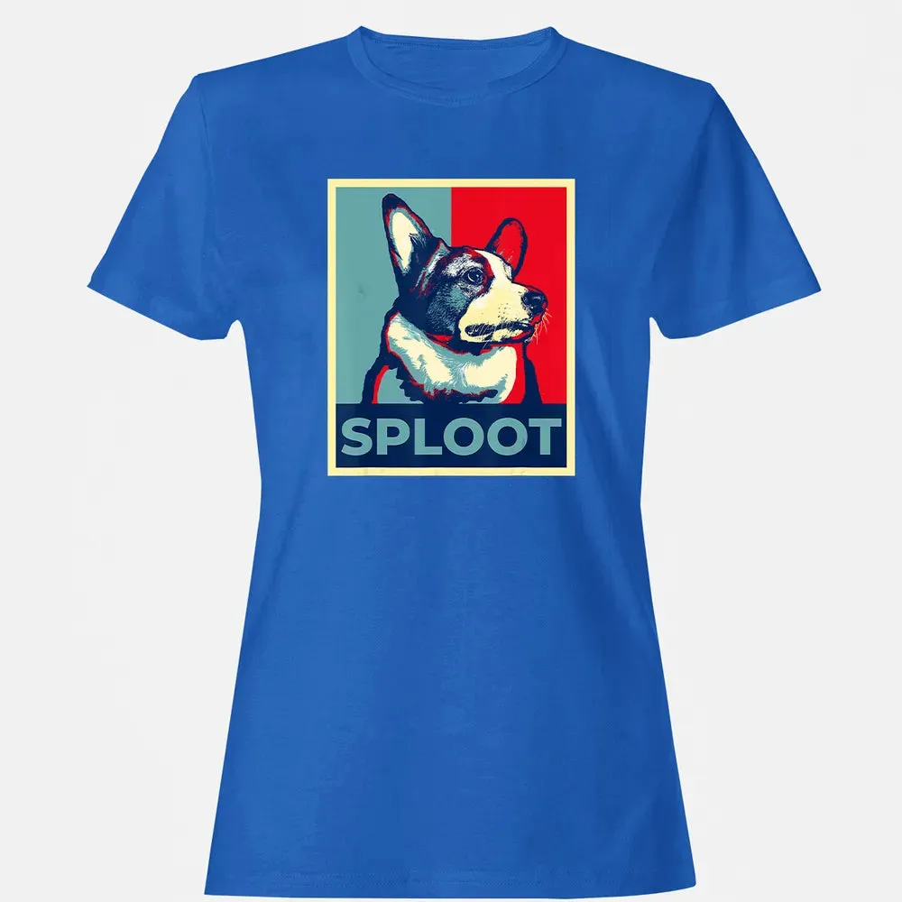 Funny Corgi Meme Election 2020 Obama Hope Campaign Poster Women's T-shirt - 14