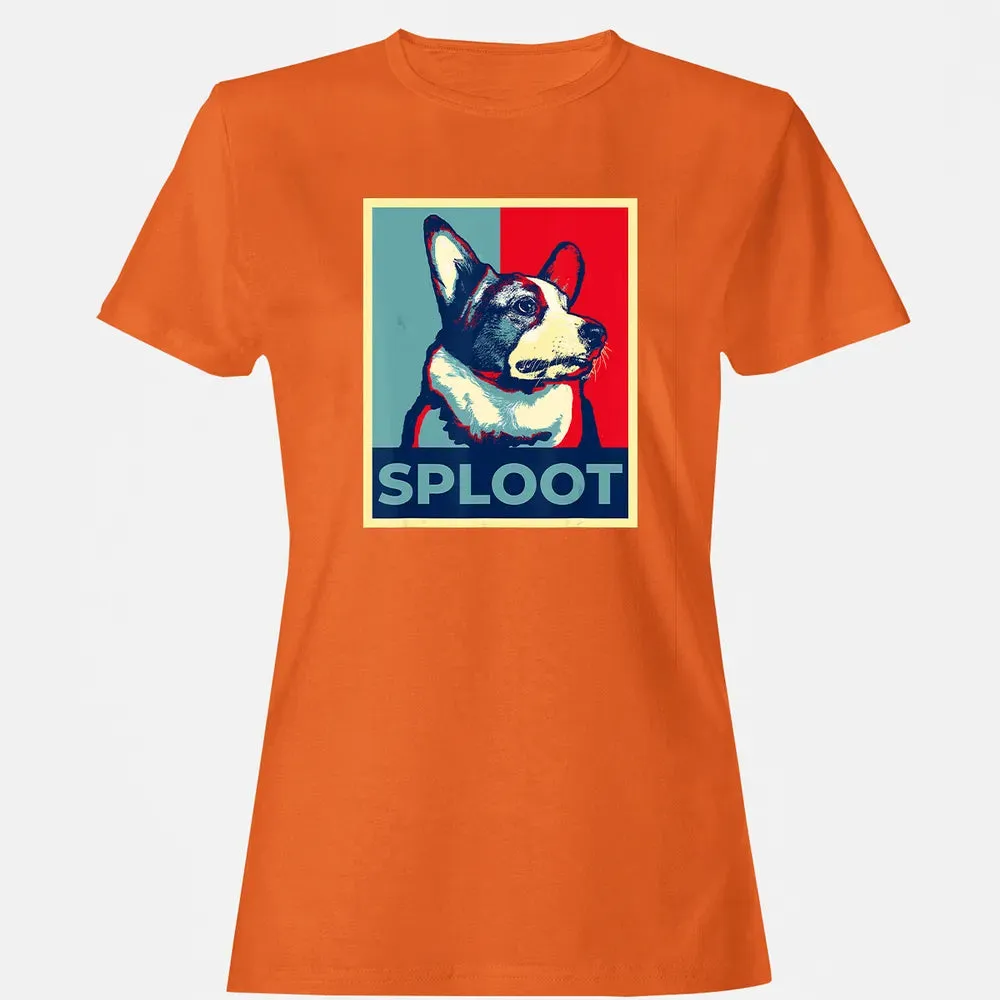 Funny Corgi Meme Election 2020 Obama Hope Campaign Poster Women's T-shirt - 11