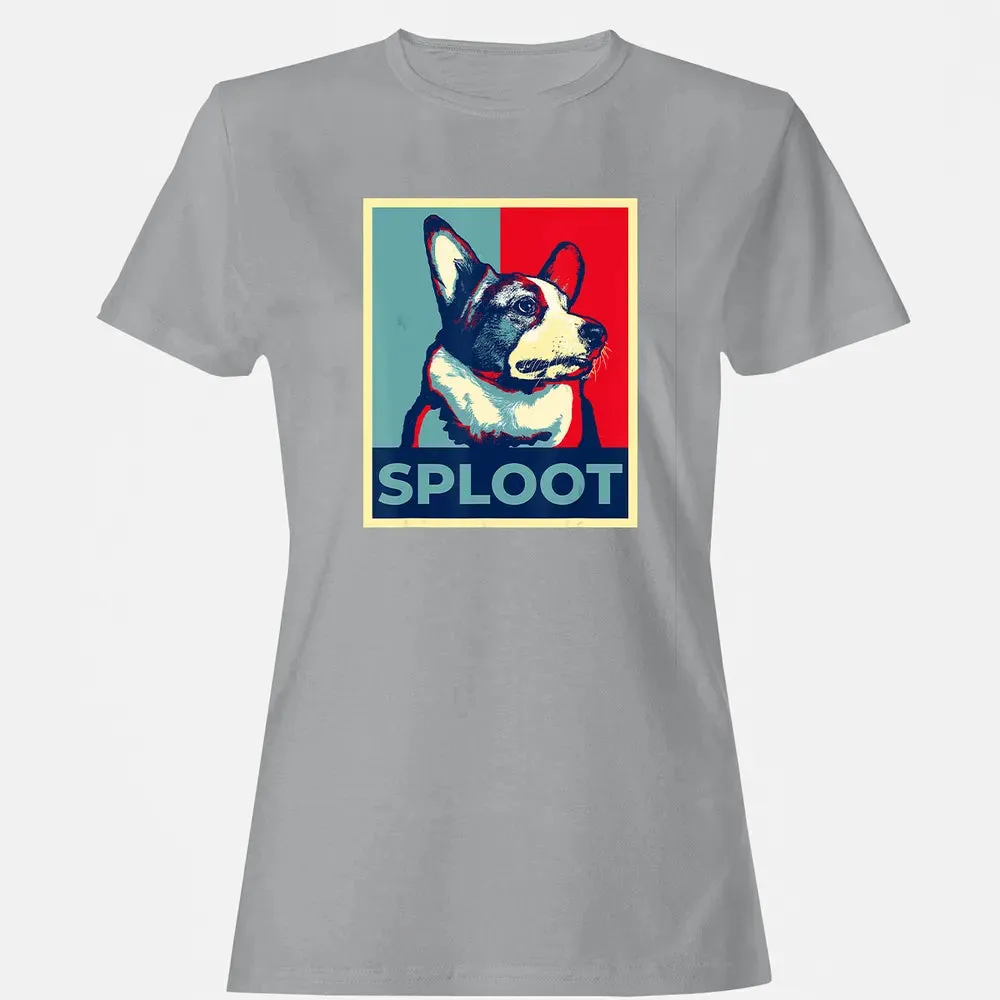 Funny Corgi Meme Election 2020 Obama Hope Campaign Poster Women's T-shirt - 15