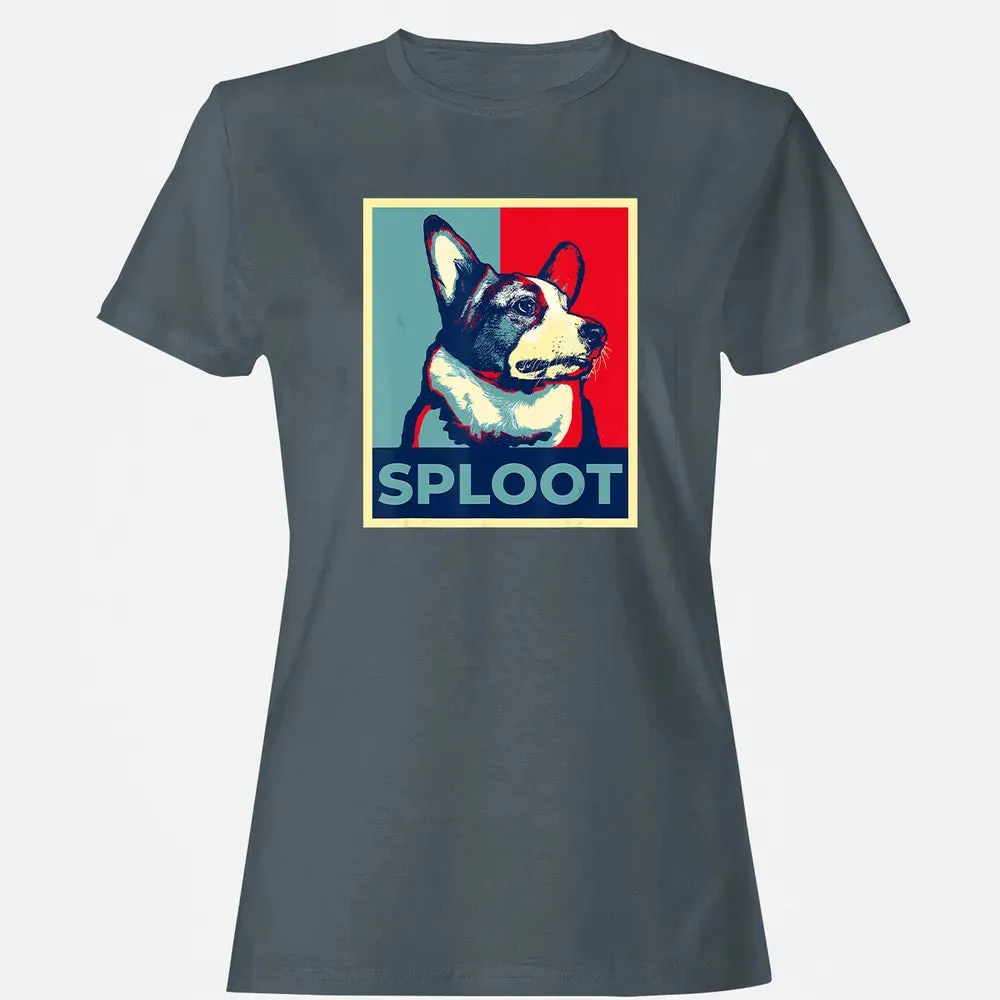 Funny Corgi Meme Election 2020 Obama Hope Campaign Poster Women's T-shirt - 3