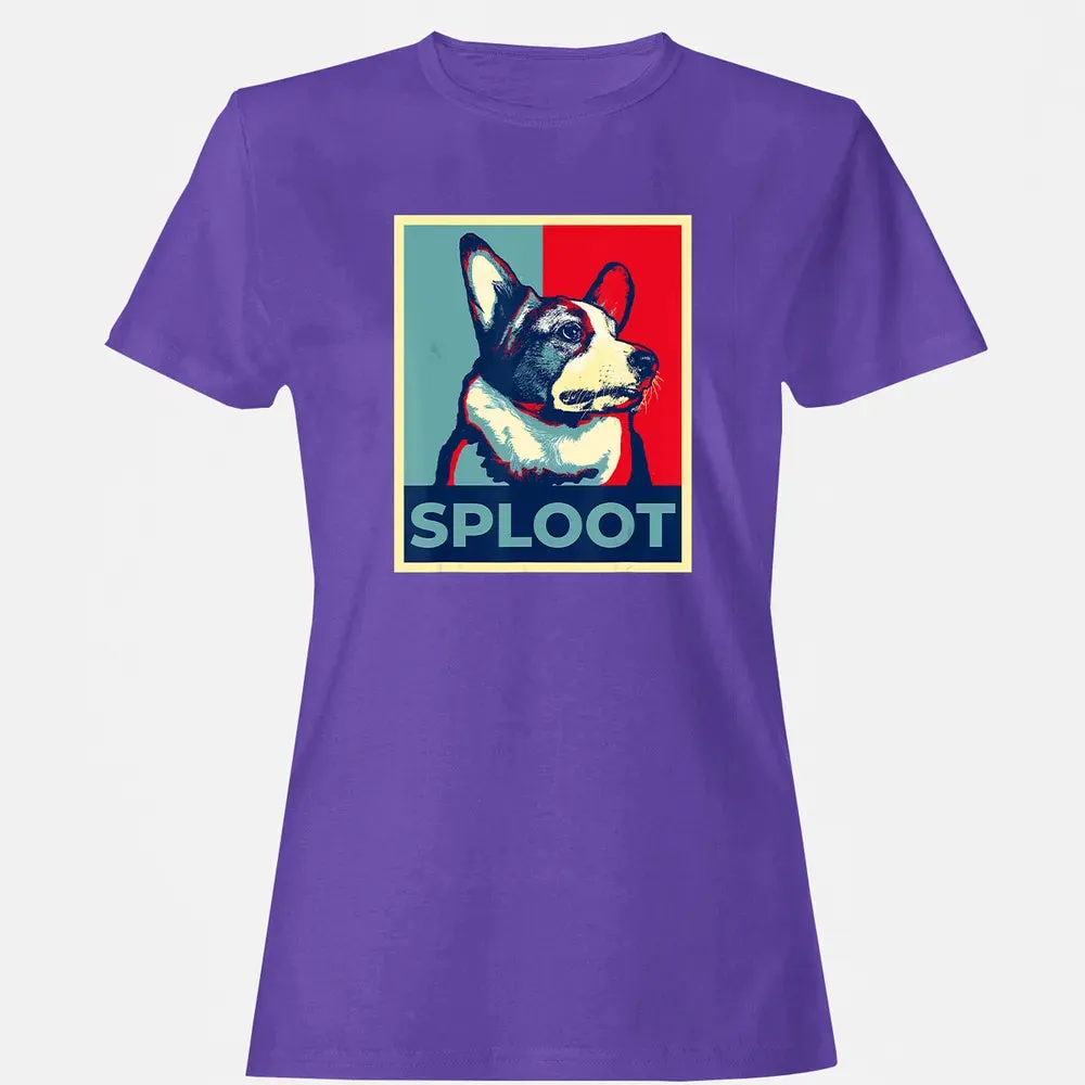 Funny Corgi Meme Election 2020 Obama Hope Campaign Poster Women's T-shirt - 12