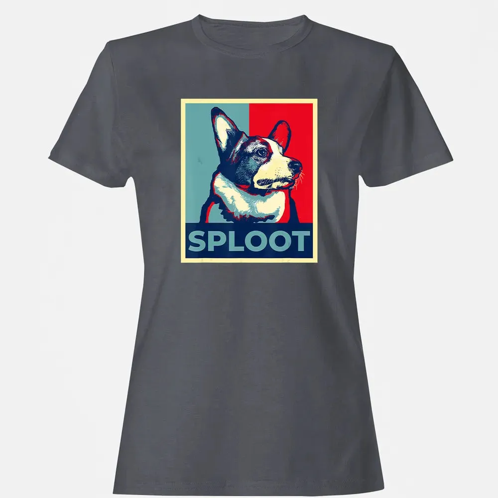 Funny Corgi Meme Election 2020 Obama Hope Campaign Poster Women's T-shirt - 5
