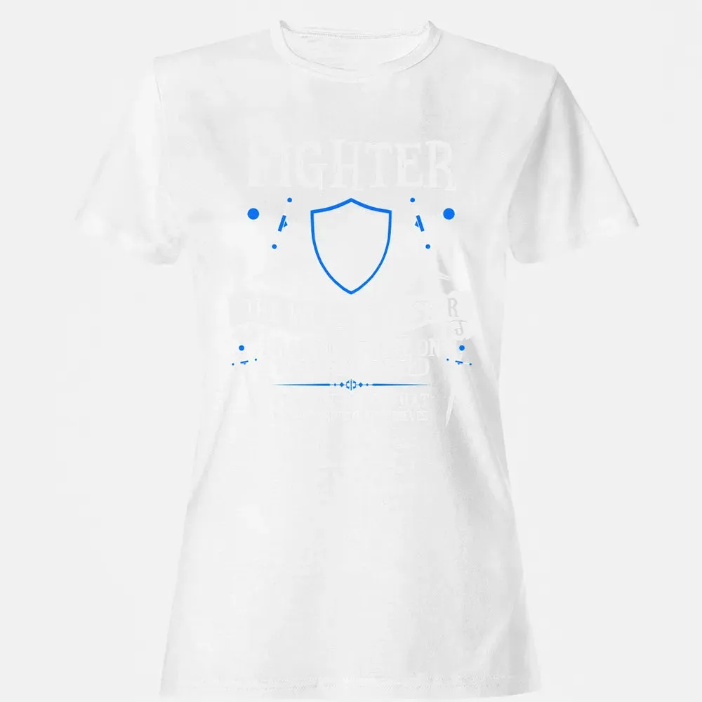 FIGHTER, THE WEAPON MASTER  (Black) Women's T-shirt - 16