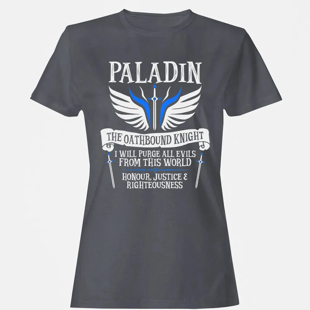 PALADIN, THE OATHBOUND KNIGHT (White) Women's T-shirt - 5