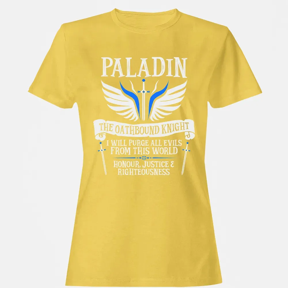 PALADIN, THE OATHBOUND KNIGHT (White) Women's T-shirt - 4