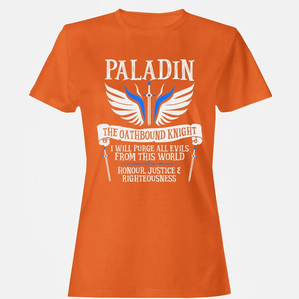 PALADIN, THE OATHBOUND KNIGHT (White) Women's T-shirt - 11