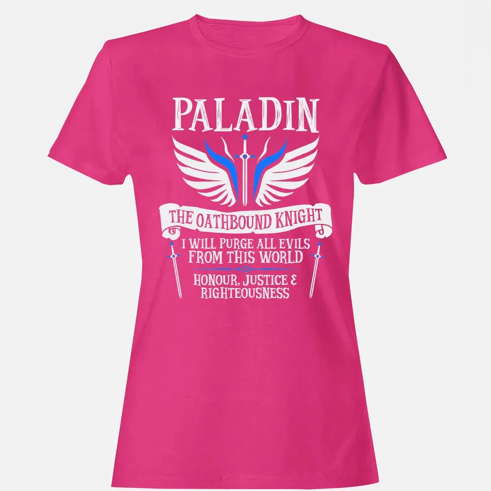 PALADIN, THE OATHBOUND KNIGHT (White) Women's T-shirt - 6